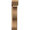 Ekena Millwork Funston Slat Rough Sawn Bracket w/ Offset Brace, Western Red Cedar, 8"W x 36"D x 40"H BKT0806X36X40FST06RWR - alternate 3